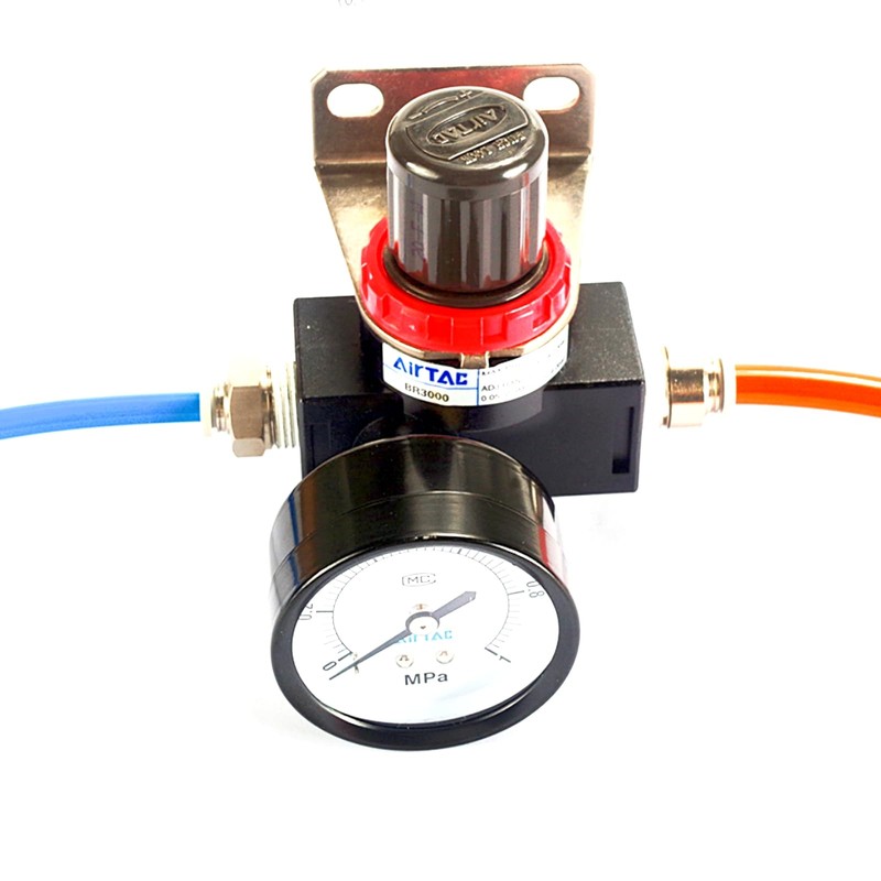 Air Compressor Pressure Regulator Airtac BR4000 1/2'' NPT with Bracket