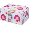 Astro 618-40 Storage Case, For Clothes, Flower Pattern, Antibacterial, Deodorizing,