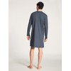 CALIDA Relax Streamline Men's 100% Cotton Button Down Nightdress, Dark