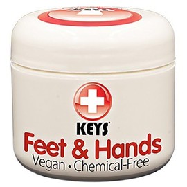 Keys Feet & Hands - Sin químicos, sin gluten, veganos alternativos naturales: tratamiento súper hidratante, calmante y relajante para piel agrietada, 