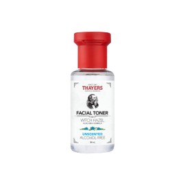 Thayers Trial Size Alcohol Free Unscented Witch Hazel Facial Toner with Aloe Vera Formula- 3 oz