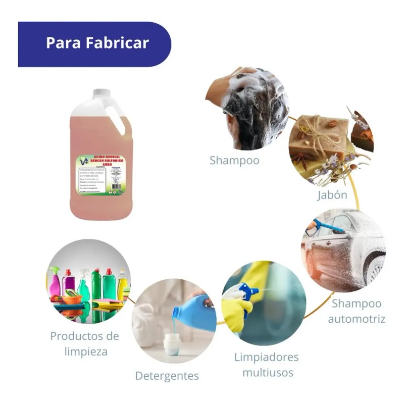 Adbs Acido Dodecil Bencen Sulfonico 4kg