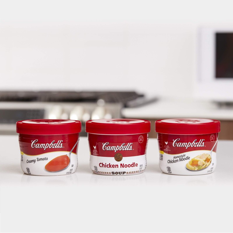 Campbell's Chicken Noodle Soup Microwavable Bowl, 15.4 oz.