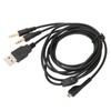 Headphone Audio Cable USB and 3.5mm Audio Jack Audio Cord