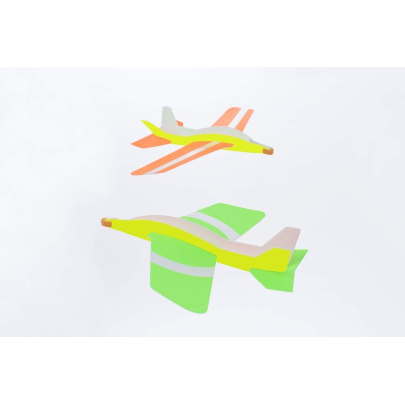 Boomerang airplane Looper Looper (2 aircraft entering)