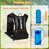 Gilet Running Uomo Donna, Zaino Idratazione Trail Running Leggero
