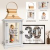 30th Wedding Anniversary Husband and Wife Lantern, Best 30th Anniversary