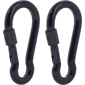 SEPWIK Carabiner Clips, 316 Stainless Steel Carabiner Clip, Heavy Duty Carabiner Hooks, Keychain Carabiners, Multi-Purpose Spring Snap Hook for Dog Leash, Outdoor Camping, Swing, Hammock