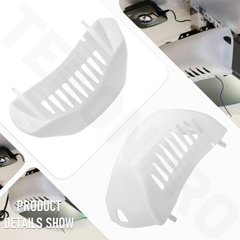 2 Pcs 108D79 Garage Door Opener Light Lens Cover for