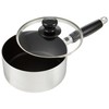 Wahei Freiz One-Handed Pot, 6.3 inches (16 cm), Glass Lid,