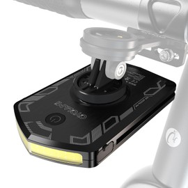 CYCLAMI Front Lights, Bike Lights Compatible with Garmin/iGPSPORT Bike Computers, 5000mAh Daylight 220° Wide-Angle Light with 4 Modes IPX6 Waterproof Type-C Front Bicycle Lights Cycling Headlight