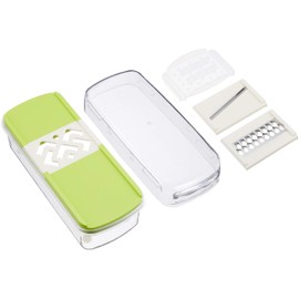 Wahei Freiz GC-142 Cookware, Cassette Type Vegetable Cooker, Grater, Slice, Julienne, Made in Japan