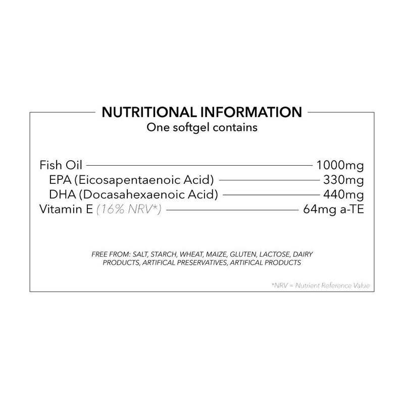 Transforme Omega 3 Fish Oil 2000mg, 2 1000mg Capsules Serving