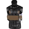 KRYDEX Concealed Carry Low-Vis Ready Chest Rig Elastic Cummerbund Coyote
