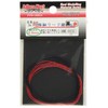 Adlers Nest ANE-0233 Ultra Thin Lead Wire Diameter 0.02 inch (0.4 mm) (Black & Red) 6.6 ft (2 m) Each Material for Plastic Models