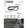 Bolle Tactical CHRONOSOFT Safety Goggle Safety PC Clear