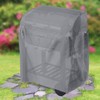 tepro Universal cover for barbecue trolley, small, anthracite, made of