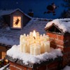3D Snowflake Silicone Mold Christmas Candle Molds for Candle Making