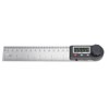Digital Angle Ruler 200mm 360 Degree Lockable LCD Clear Display