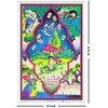 Scorpio Posters Wonderland - Flocked - Blacklight Poster - 23"