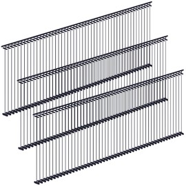 Zonon 3000 Pieces Tagging Gun Fasteners for Clothing Standard Label Gun Price Tagging Barbs Plastic Garment Refills(2 Inch,Black)