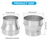 PATIKIL 6 Inch to 5 Inch Round Duct Reducer Increaser