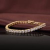 Tennis Bracelets Jiahanzb Tennis Bracelets for Women Rhodium Plated Sterling