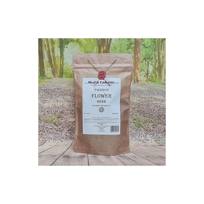 Health Embassy Passion Flower Herb (Passiflora incarnata) Loose Herbal Tea