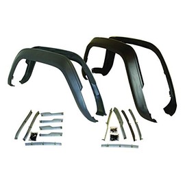 Crown Automotive 5AGK-M Fender Flare Master Kit Flat Black For 1984-96 Jeep Cherokee