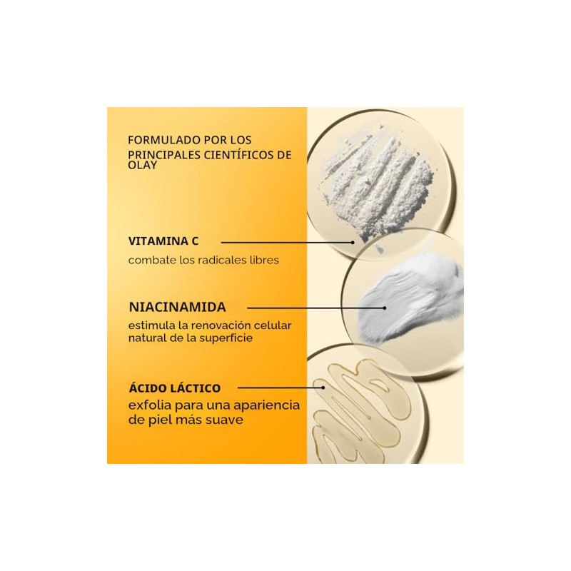 Olay Regenerist Radiance Crema Hidratante Facial Vitamina Ligera Brillante Uniforme