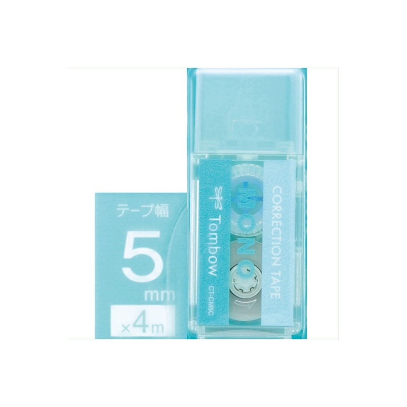 Tombow CT-CM5C40 Pencil Correction Tape Mono Pocket, Width 0.2 inches