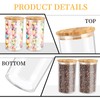 42oz Acrylic Bath Salt Jar with Wooden Scoop Flour Containers