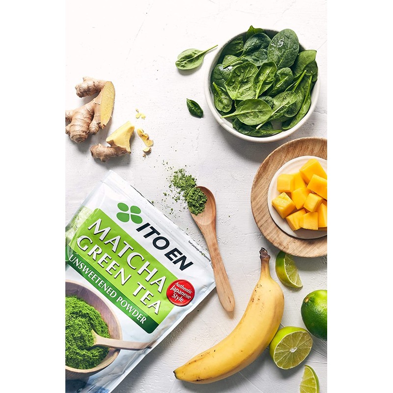 Ito En Matcha Green Tea, Japanese Matcha Powder, Unsweetened, 12