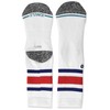 Stance Crew Boyd St Kids Socks (Small, White Blue)