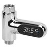 Shower Thermometer Aluminum LED Digital Shower Thermometer for Home Bathroom