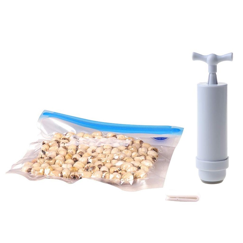 S-TROUBLE Manual T Shape Vacuum Bag Suction Air Pump Food