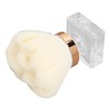 Nail Art Dust Powder Cleaner Brush Soft Bristles Comfortable Grip