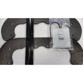 CLM Paddles Scraper Belt Auger Kit fits Toro CCR 2500 CCR3600 Snowblower Snowthrower