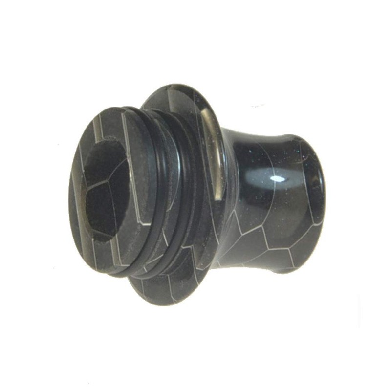 Armerah Cone 810 Drip Tip eCig Mouthpiece Short/Big Snakeskin Epoxy