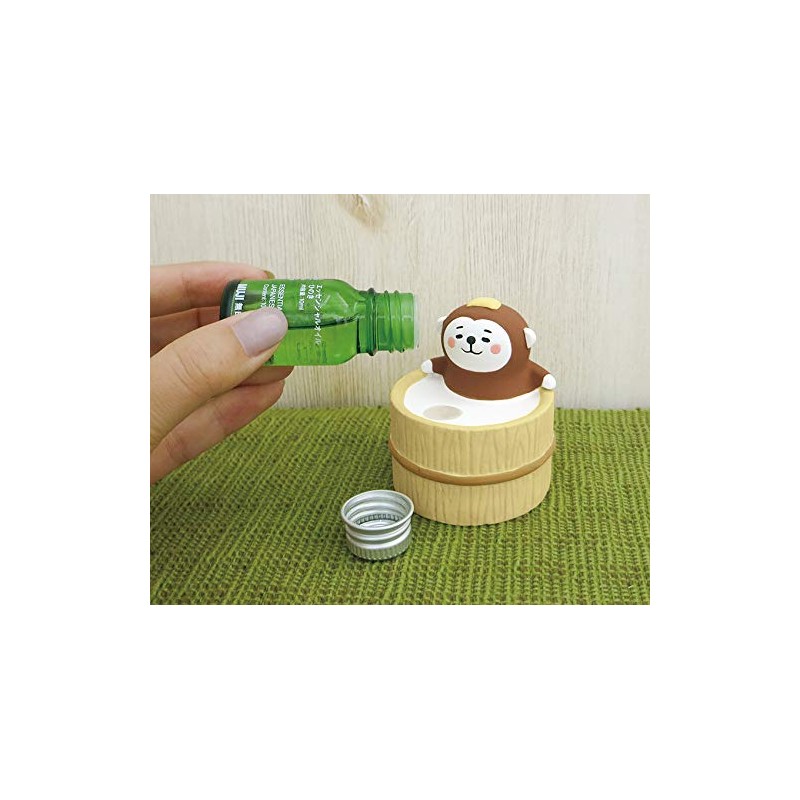 Decorle YB-43768 Loose Biyori Loose Aroma Mascot Monkey Diameter 2.3