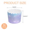 sourcing map 50pcs Cupcake Wrappers for Wedding, Paper Baking Cups