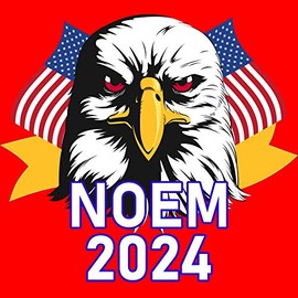 Kristi Noem 2024 Sticker - Waterproof - Fade Resistant Ink