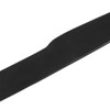 Rear Trunk Spoiler 113.5x7cm Rubber Black Universal Exterior Trim for