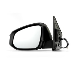For Toyota RAV4 2013 2014 2015 Door Mirror Driver Side | Power | Manual Folding | Non-Heated | Textured Black | Replacement For 879400R080 | TO1320309
