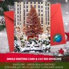 ArtMalore Rockefeller Center Christmas Tree New York City Holiday Greeting