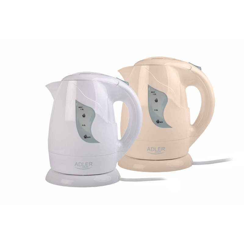 Adler 08w AD 08 w Kettle plastic 1 L, 1