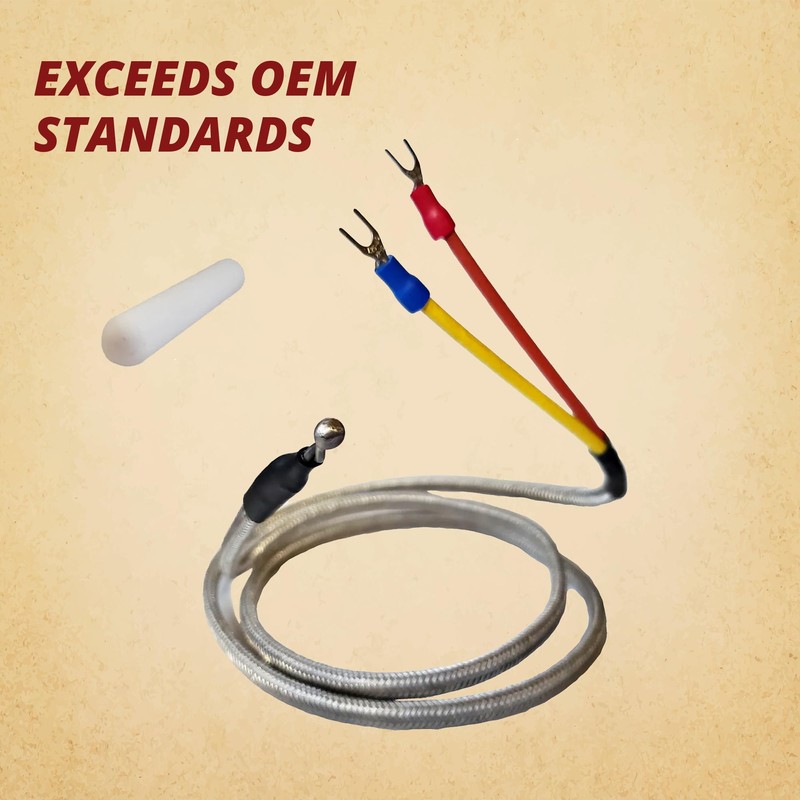Pellethead Replacement Quadrafire 800, 1000, 1100i, 1200, 1200i Thermocouple +