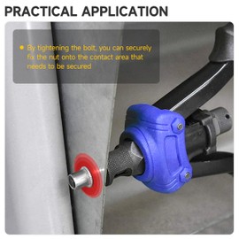 Mywish 50Pcs 3/8 Rivet Nuts, 304 Stainless Steel Flat Head RIV Nuts, 3/8-16 Nut Threaded Inserts Rivnuts, Rivnuts Rivets Nutserts, Rivets for Metal Hardware Nuts, Knurled Body