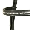 PFIFF Cornwall Snaffle with Headband - Pony, Black