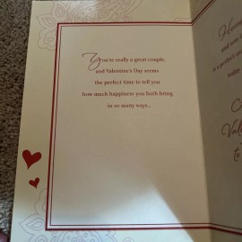 American Greetings Large  Valentine's Day card for Daughter. American Greetings. Retails $5.29